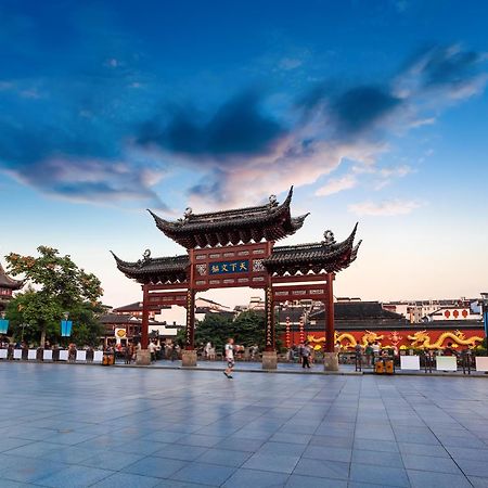 Marriott Nanjing South Hotel Exterior foto